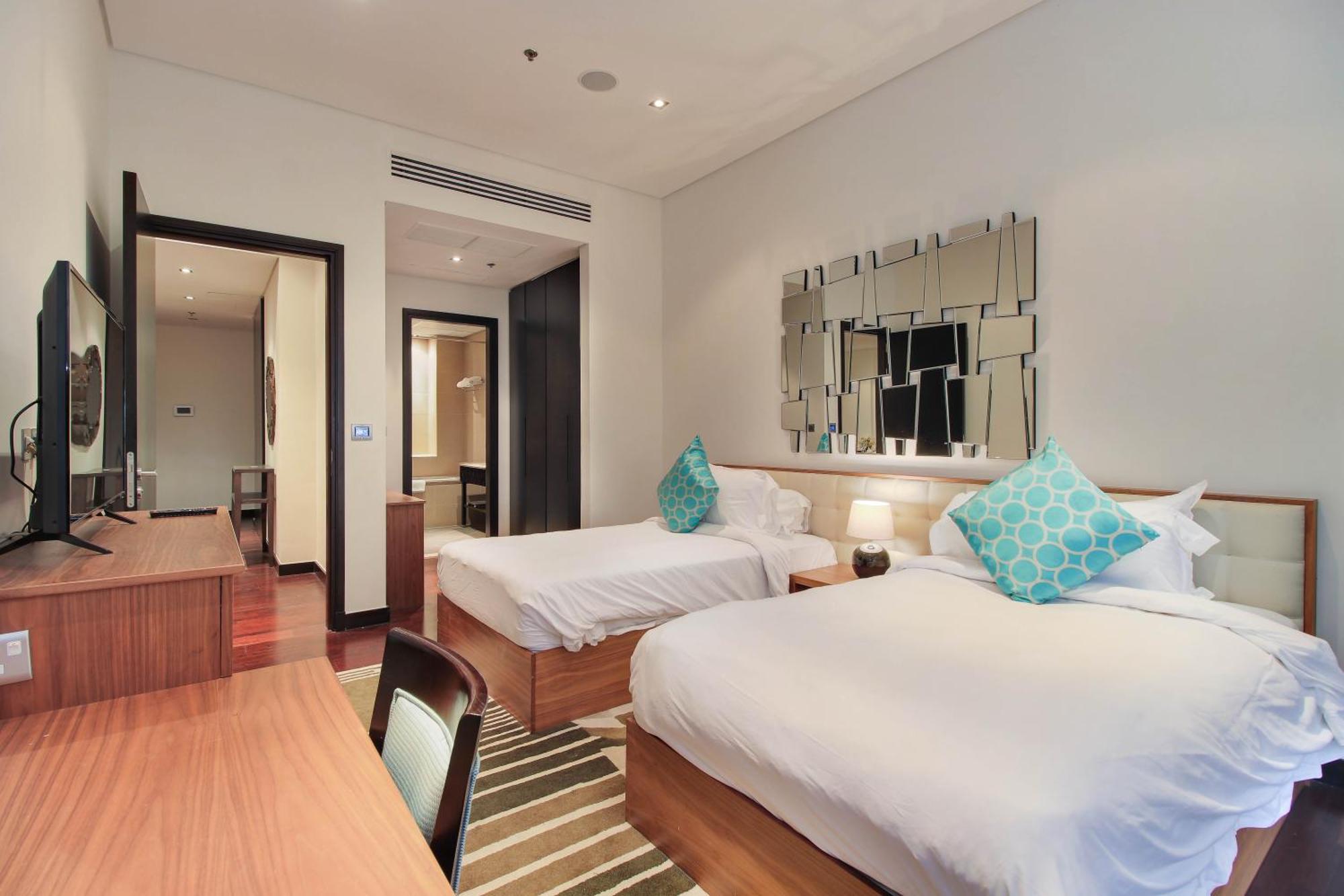 Luxe Getaways Royal Amwaj Palm Jumeirah Resort Apartment Holiday Home Dubai Dış mekan fotoğraf