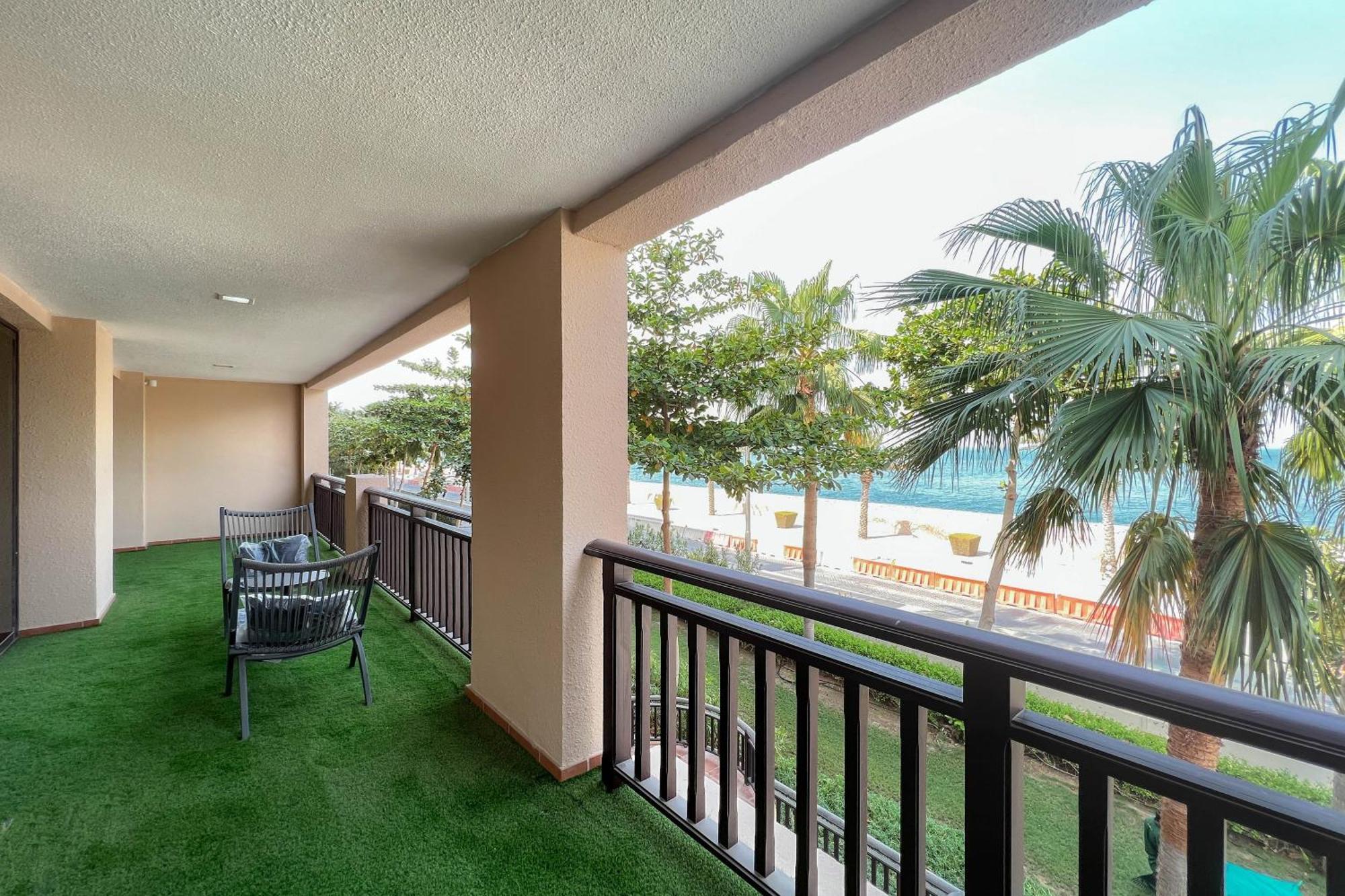 Luxe Getaways Royal Amwaj Palm Jumeirah Resort Apartment Holiday Home Dubai Dış mekan fotoğraf