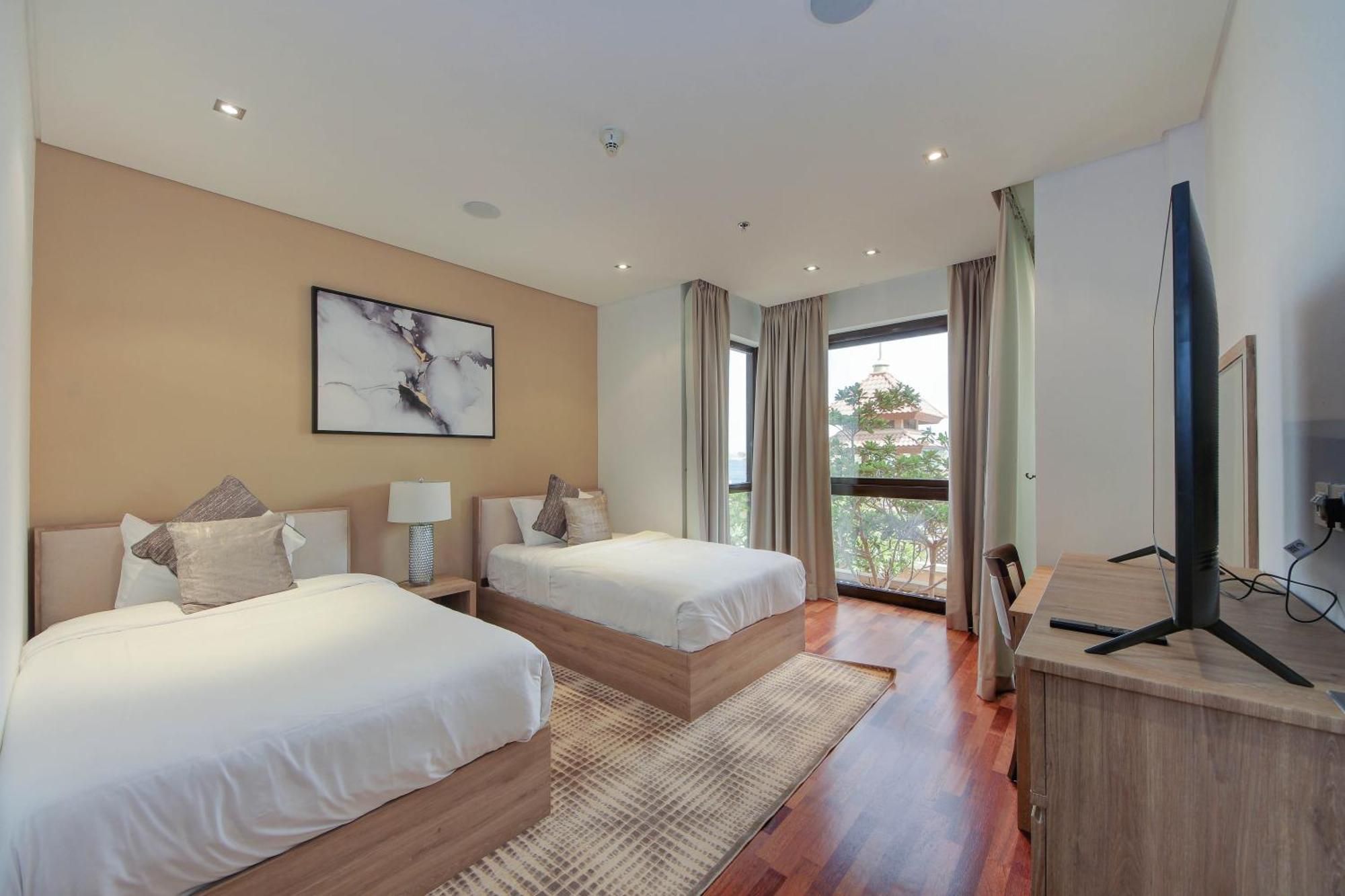 Luxe Getaways Royal Amwaj Palm Jumeirah Resort Apartment Holiday Home Dubai Dış mekan fotoğraf