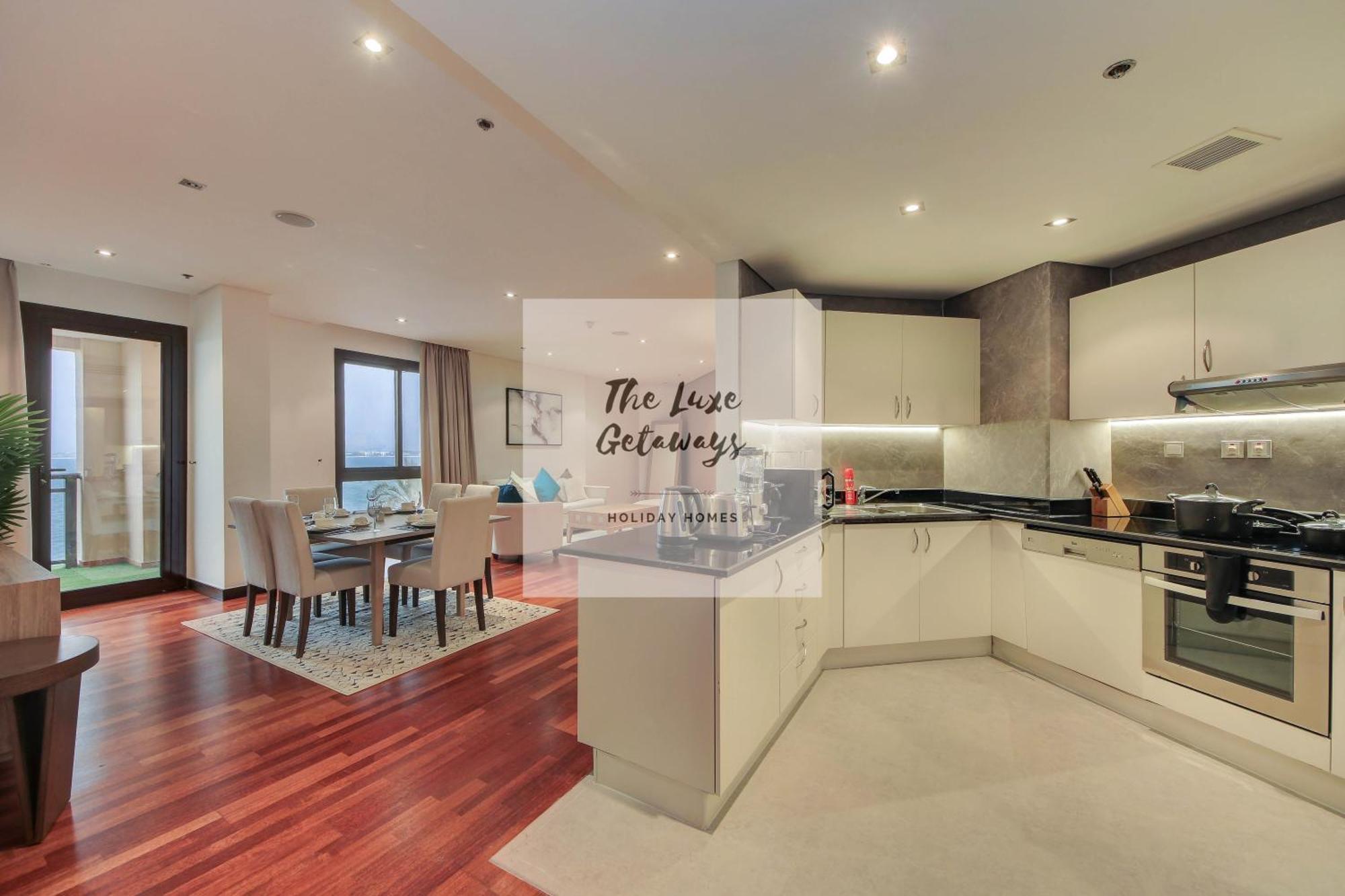 Luxe Getaways Royal Amwaj Palm Jumeirah Resort Apartment Holiday Home Dubai Dış mekan fotoğraf