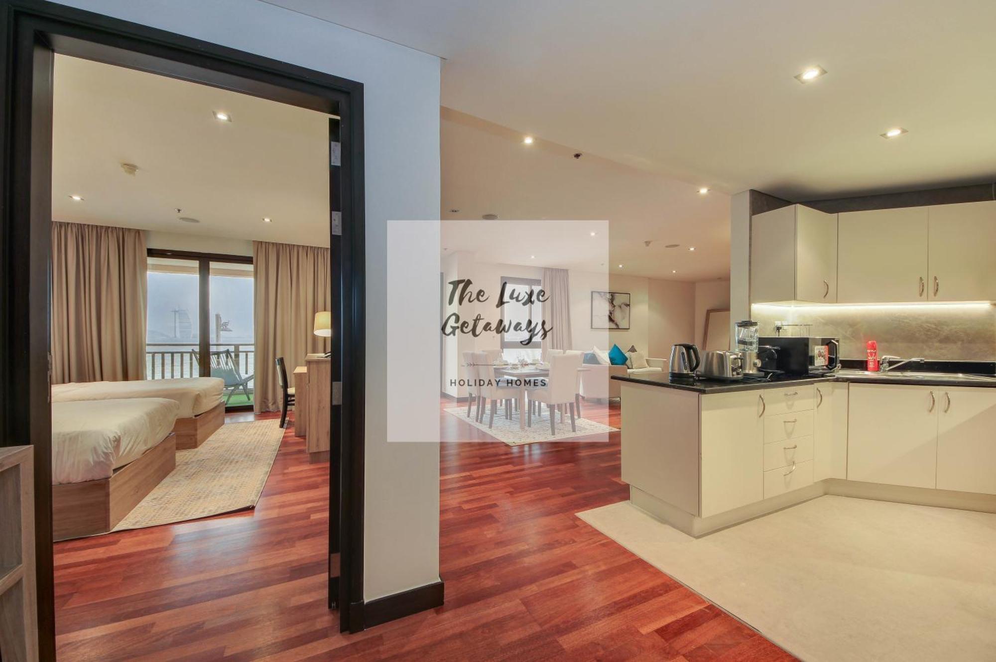 Luxe Getaways Royal Amwaj Palm Jumeirah Resort Apartment Holiday Home Dubai Dış mekan fotoğraf