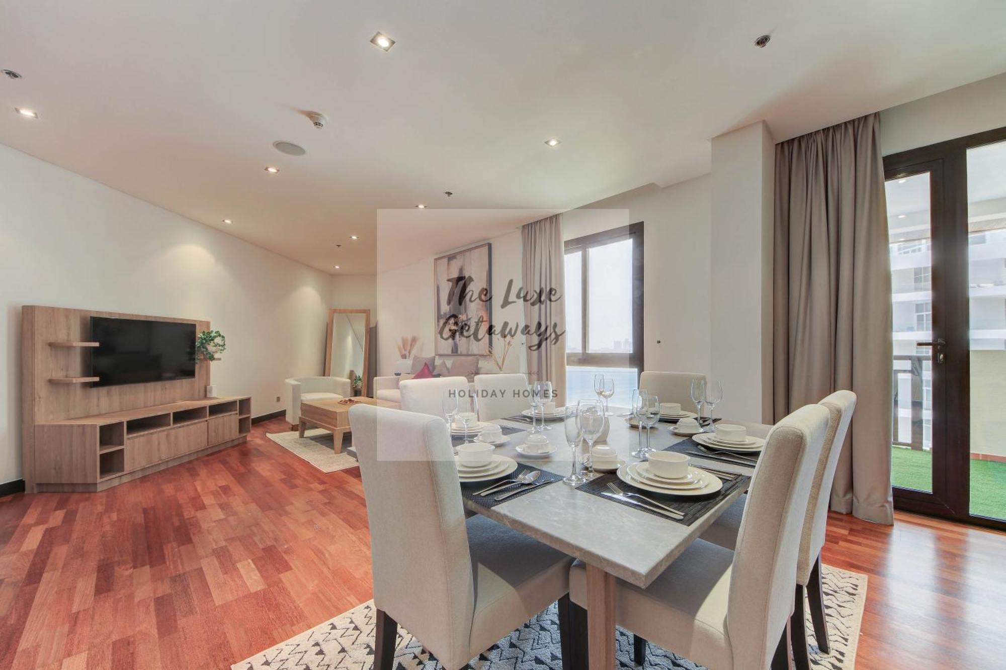 Luxe Getaways Royal Amwaj Palm Jumeirah Resort Apartment Holiday Home Dubai Dış mekan fotoğraf